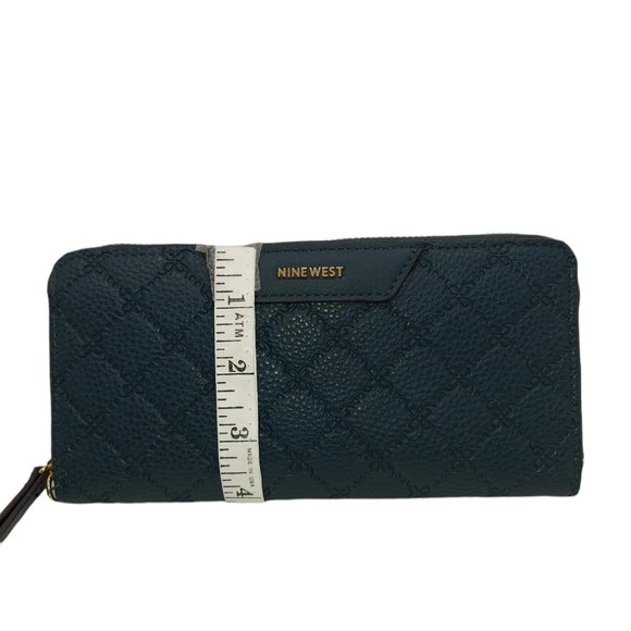 Nine West Wallet Dark Teal - Picture 4 of 5
